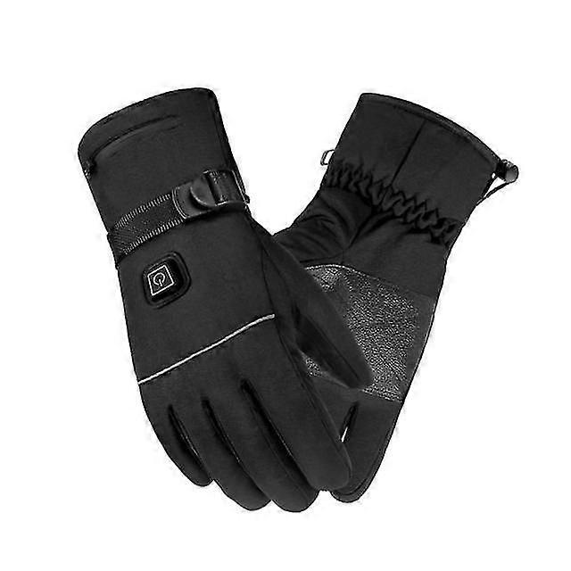 Riding Electric Heating Touch Screen Gloves To Keep Warm, Windproof And Waterproof
