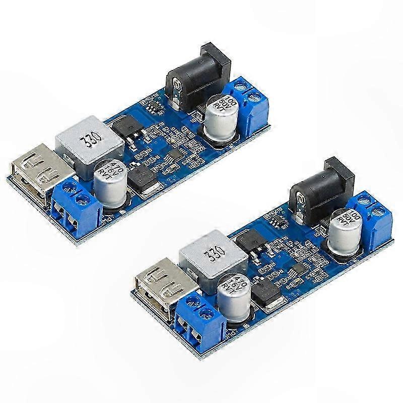 5V 5A Buck Converter Module,  Voltage Regulator with Dual Output, USB Transformer for 6V-36V Input Range