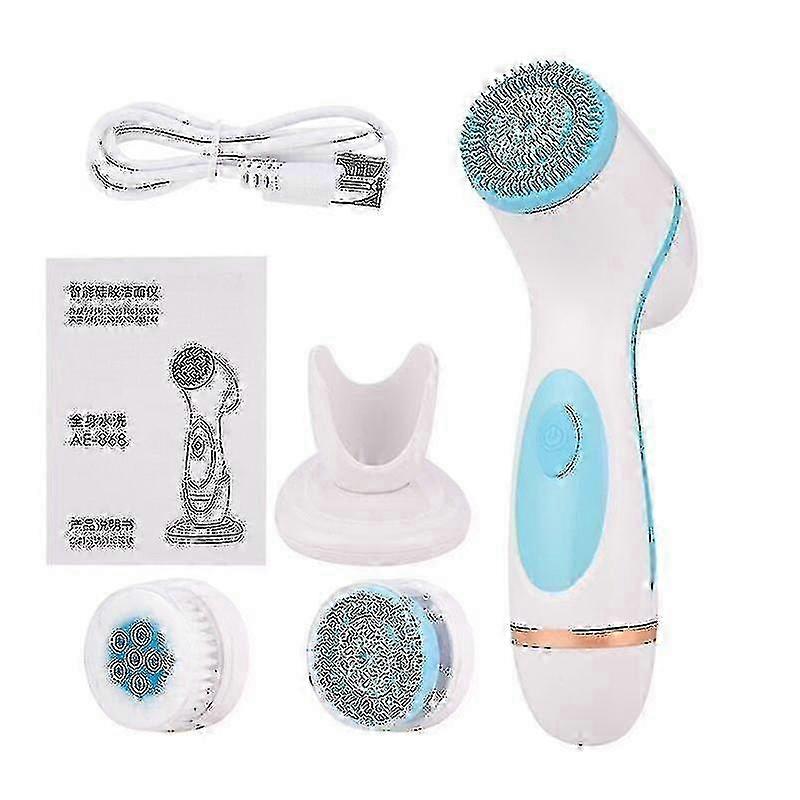Facial exfoliation brush for sensitive skin & massage