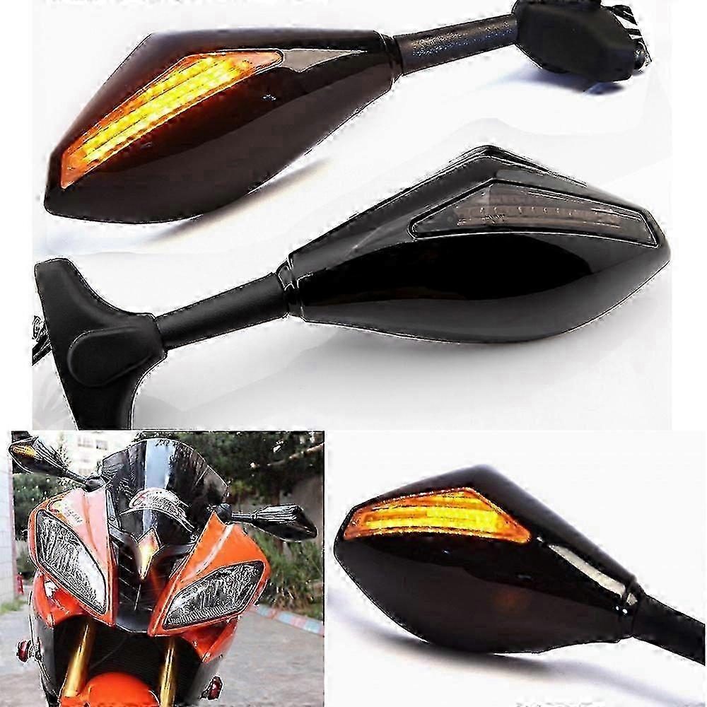 Espelhos LED para moto Honda CBR com piscas