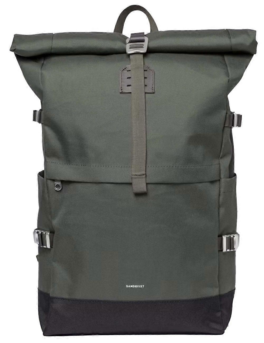 Sandqvist Icon Rolltop Large 26l Backpack - Dawn Green