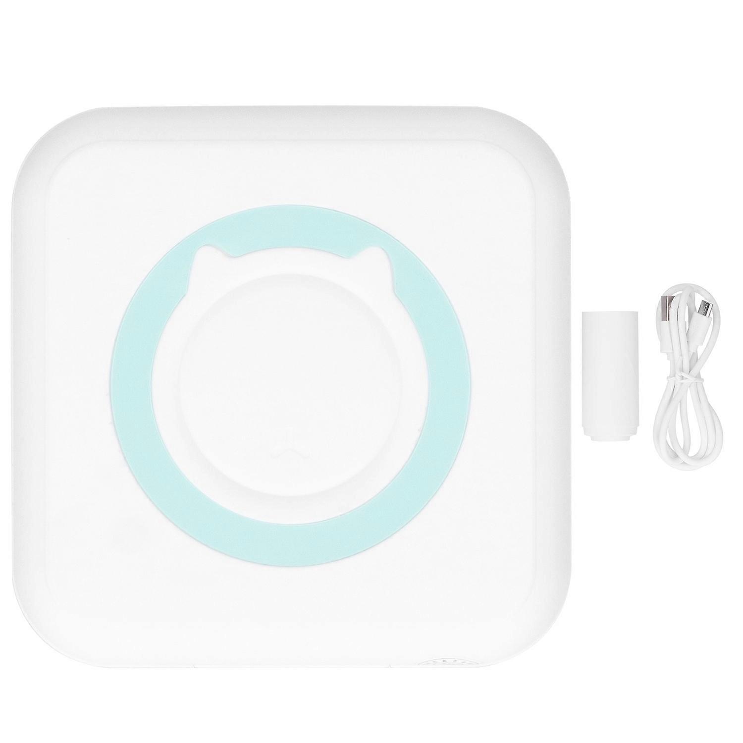 Mini Printer Thermal Portable Wireless Bluetooth Label Wrong Question Printing 200dpiGreen