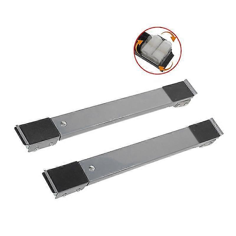 Washing Machine Shelf Retractable Mobile Base Universal Wheel Refrigerator Non-slip Bracket Roller