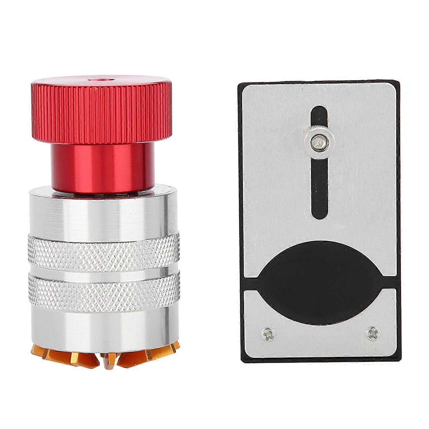 Crystal Removing Inserting Watch Repair Tool for Watchmaker Case Cover Removal Opener Red