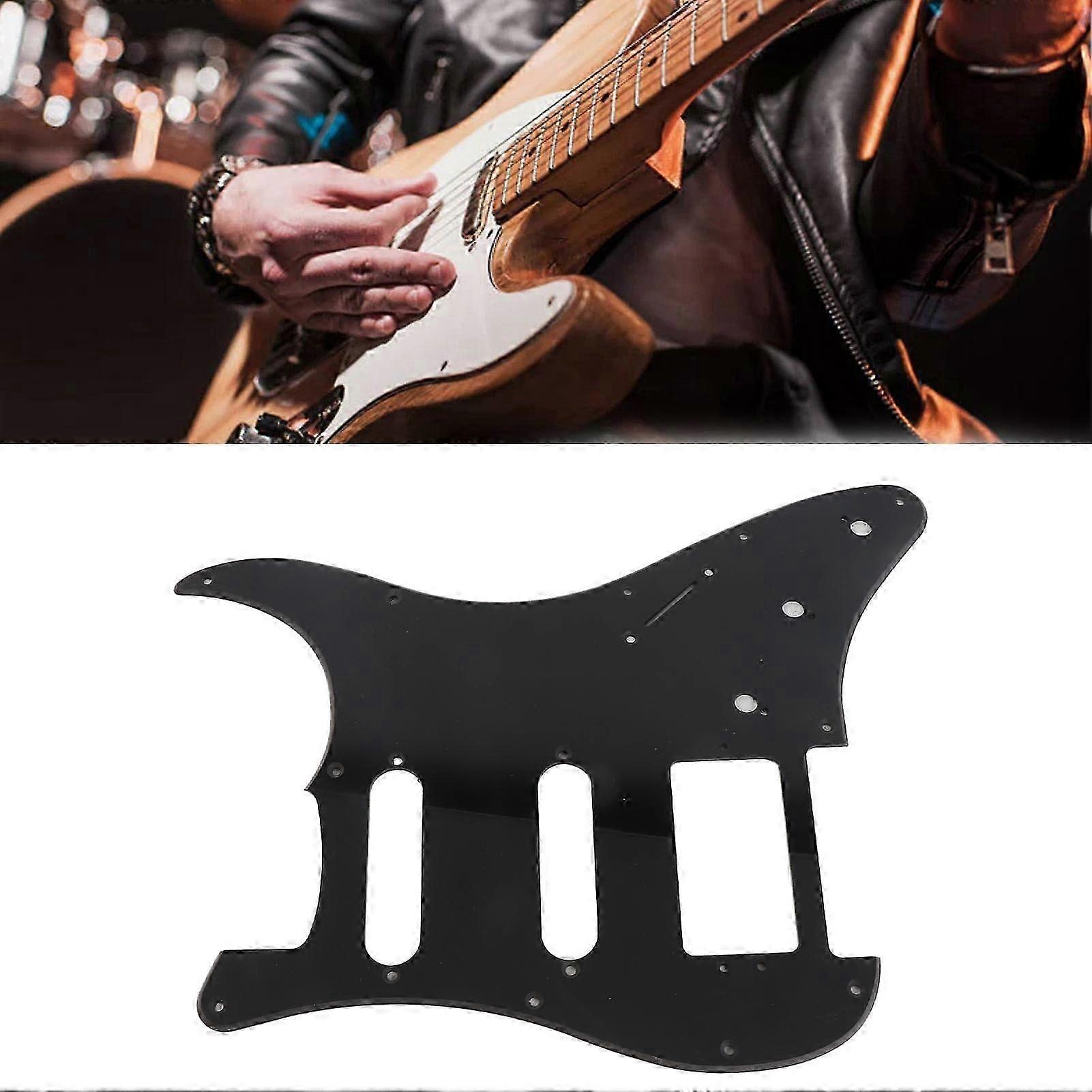 pickguard pvc plastic front plate cover for guitar gssh68