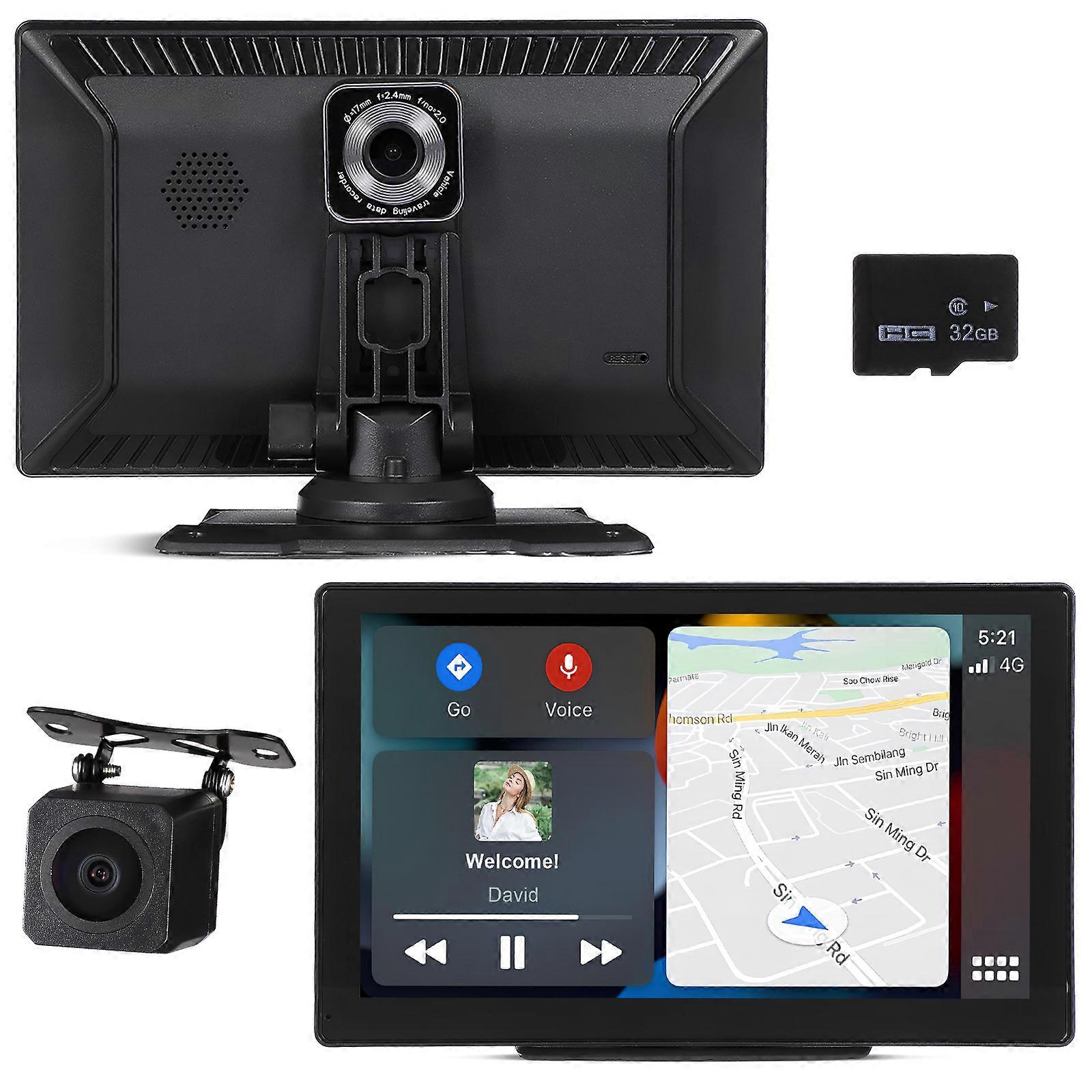 Car Stereo with Backup Camera for Car Use Wireless Connectivity Dash Cam