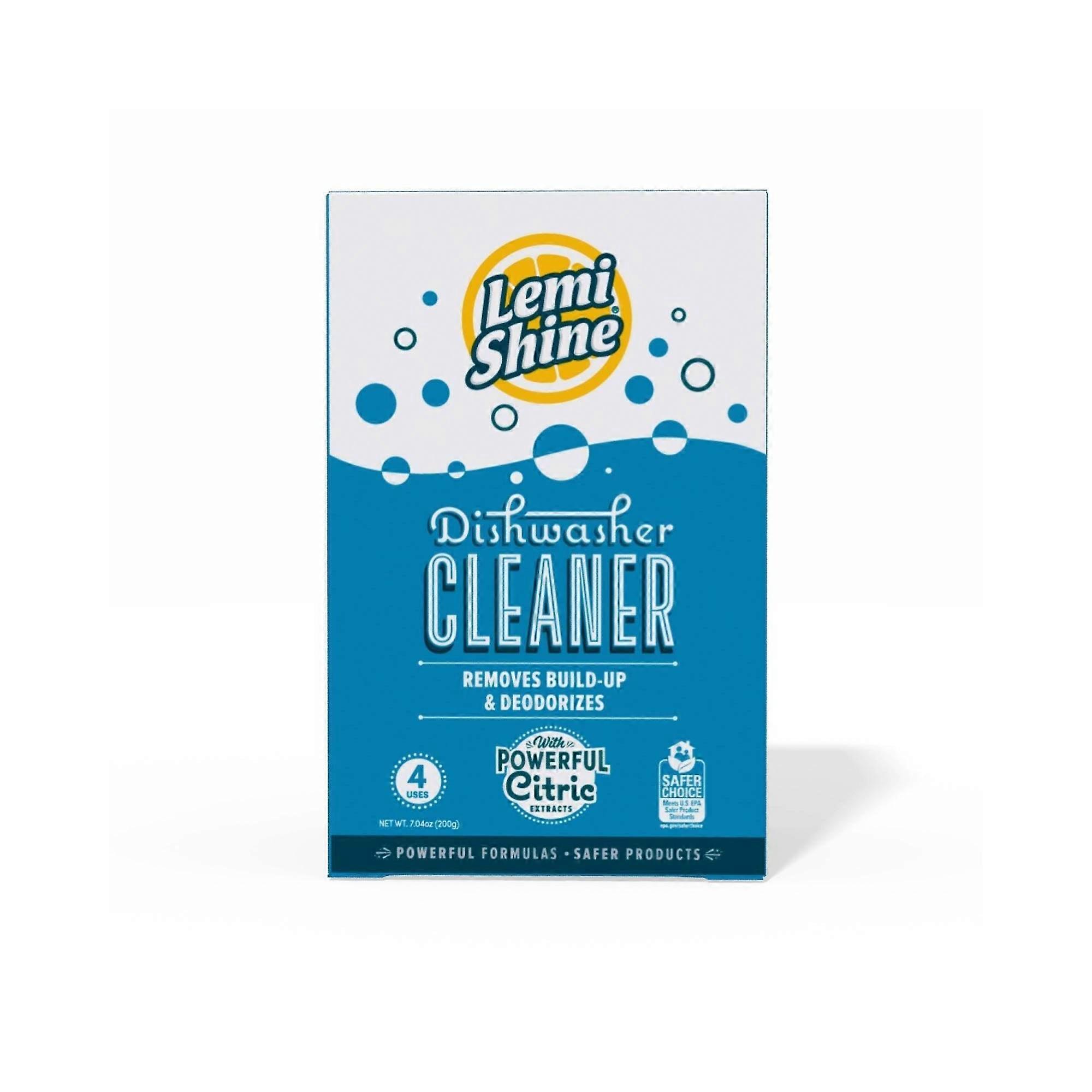 Lemi Shine Dishwasher Cleaner, 4 Ea