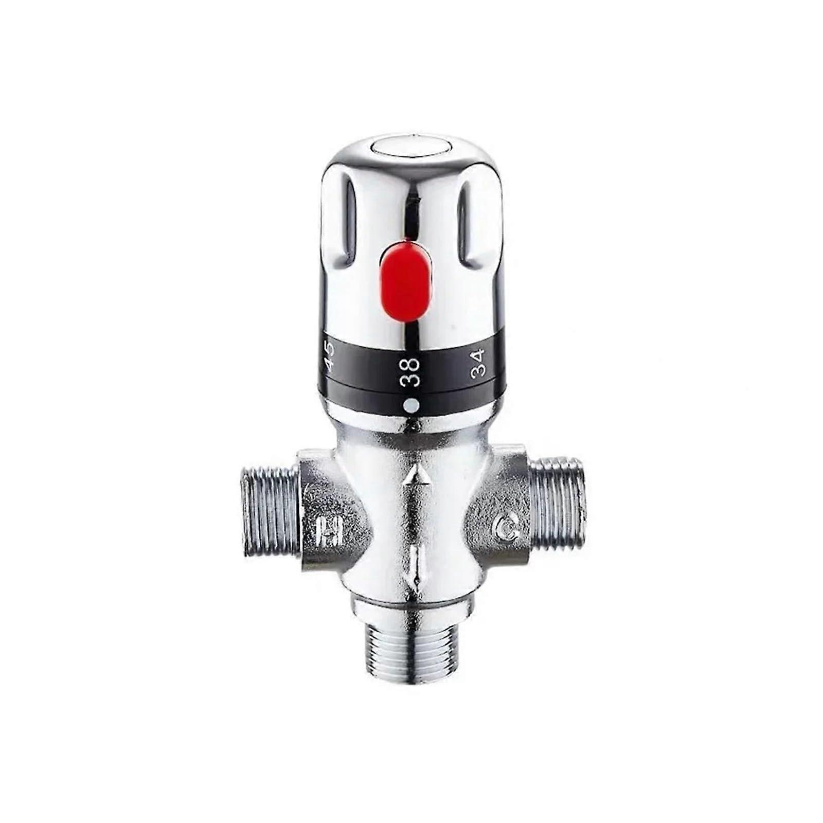 Control Water Valve Mixing Pipe Replacement for Shower Tap Thermostatic Accessories, 1 Piece, Compatible with Standard Fixtures