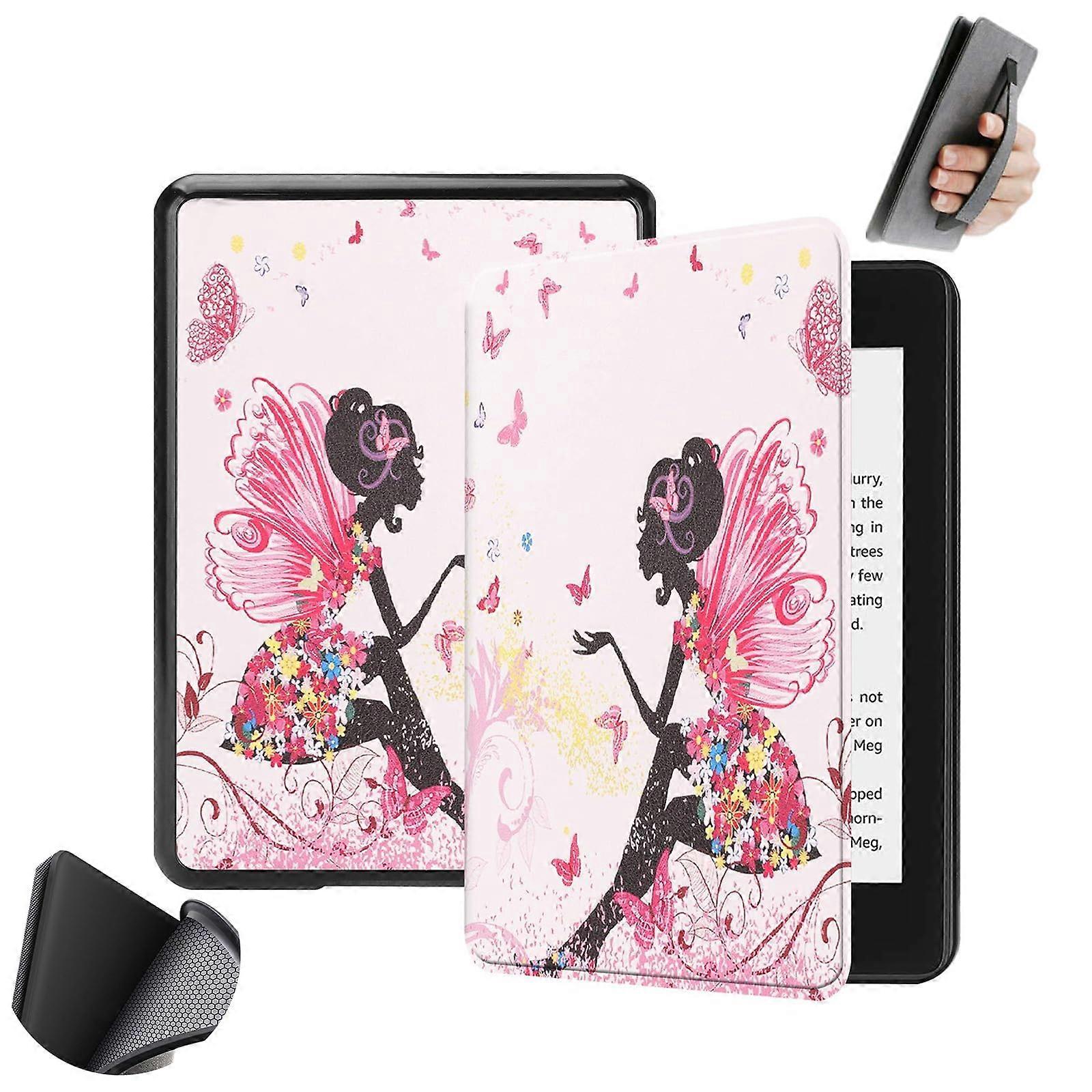 Paperwhite 11th Gen 2021 Case with Hand Strap and Soft TPU Back, Fits 6.8 Inch Signature Edition M2L3EK/M2L4EK