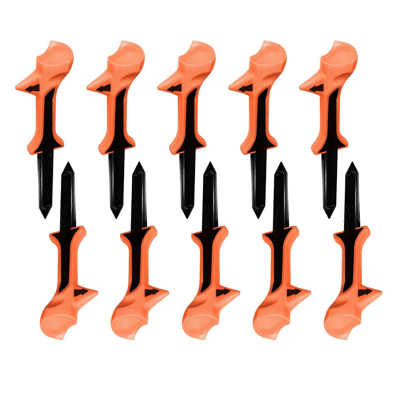 Reliability Golf Markers with Positioning Guides Superior Training Golf Markers Suitable for Home or Field Exercises  Orange