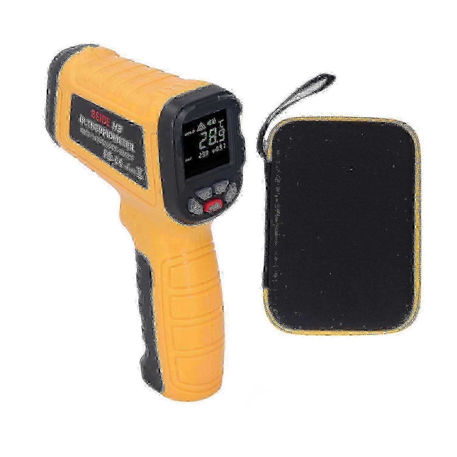 High Precision -50 to 1400 Infrared Thermometer Handheld Industrial LCD Backlit