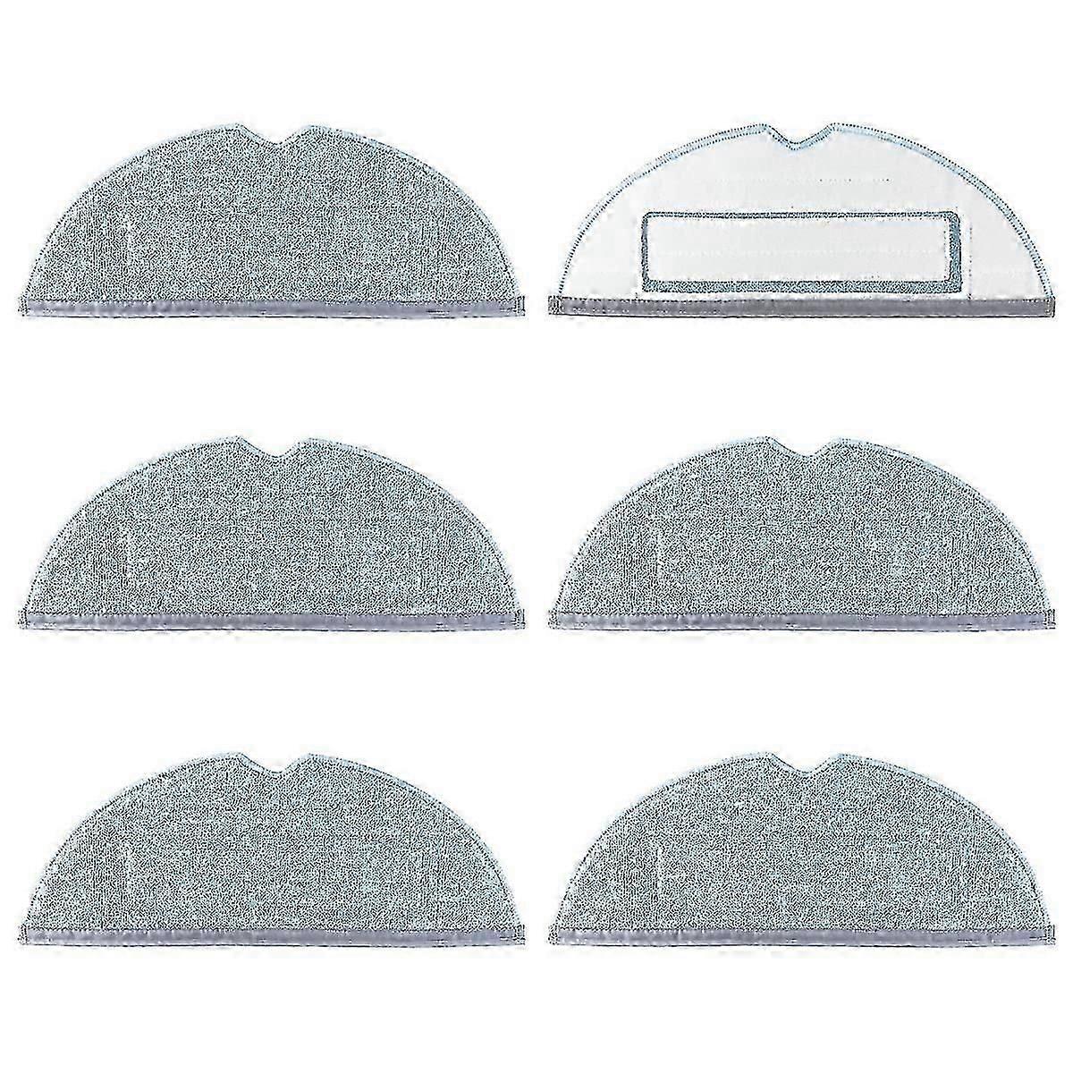 6 Pack Replacement Mop for Roborock TVU