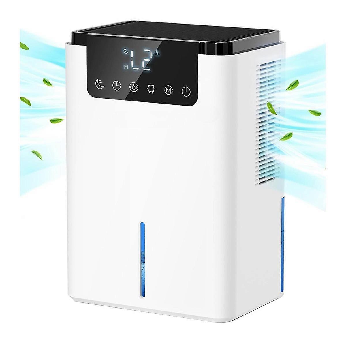 Dehumidifier Quiet Dehumidifier for Home Bedroom Closet with Timer Auto Shut Off Sleep Mode 7 Colors