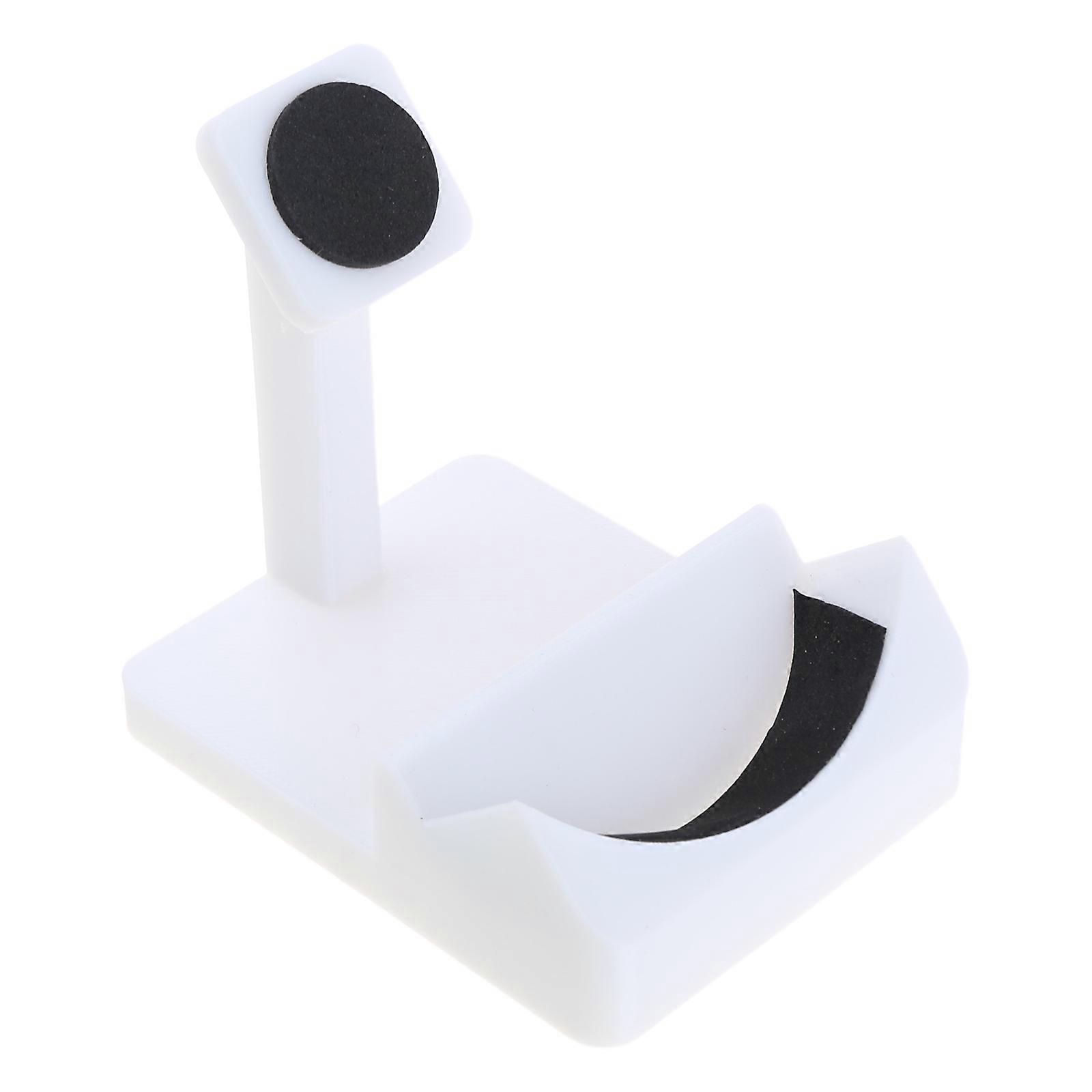 Ergonomic Mouse Stand Desktop Organizers for Gamers Promotes Organized Workspaces for Multiple Environment  White