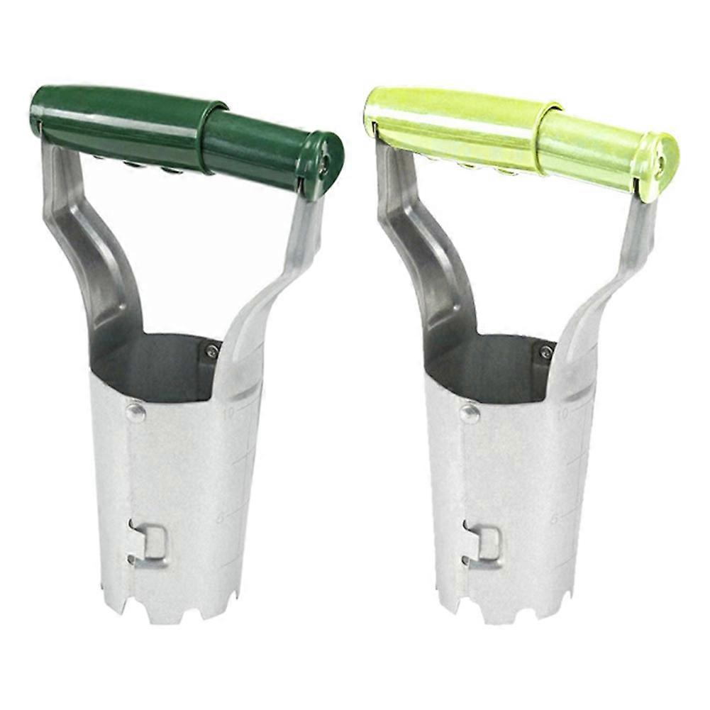 Garden Tools Bulb Planter,Transplanter Bulb Planter Tool,Automatic Soil Release for Diggingrefilling Hole Garden