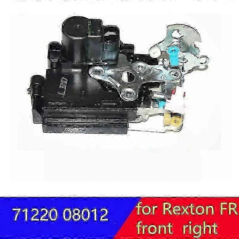 For Ssangyong Rexton 2001-2017 Front Right Door Latch Assembly 7122008012 Genuine Replacement