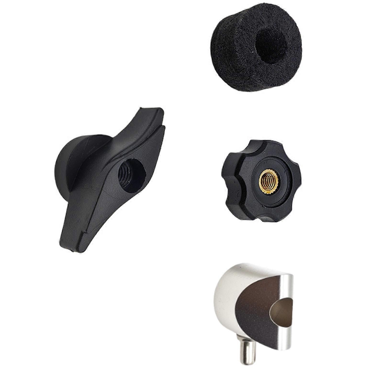 Nylon Plastic Cymbal Stand Accessories with Adjustable Height and Angle Cymbal Stand Part for Electronic Drum Set Multicolor