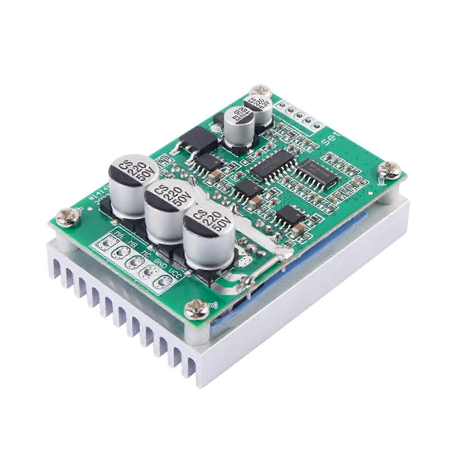 500W 12-36V Brushless Motor Controller with PWM, Reversing, Speed Control & Heatsink