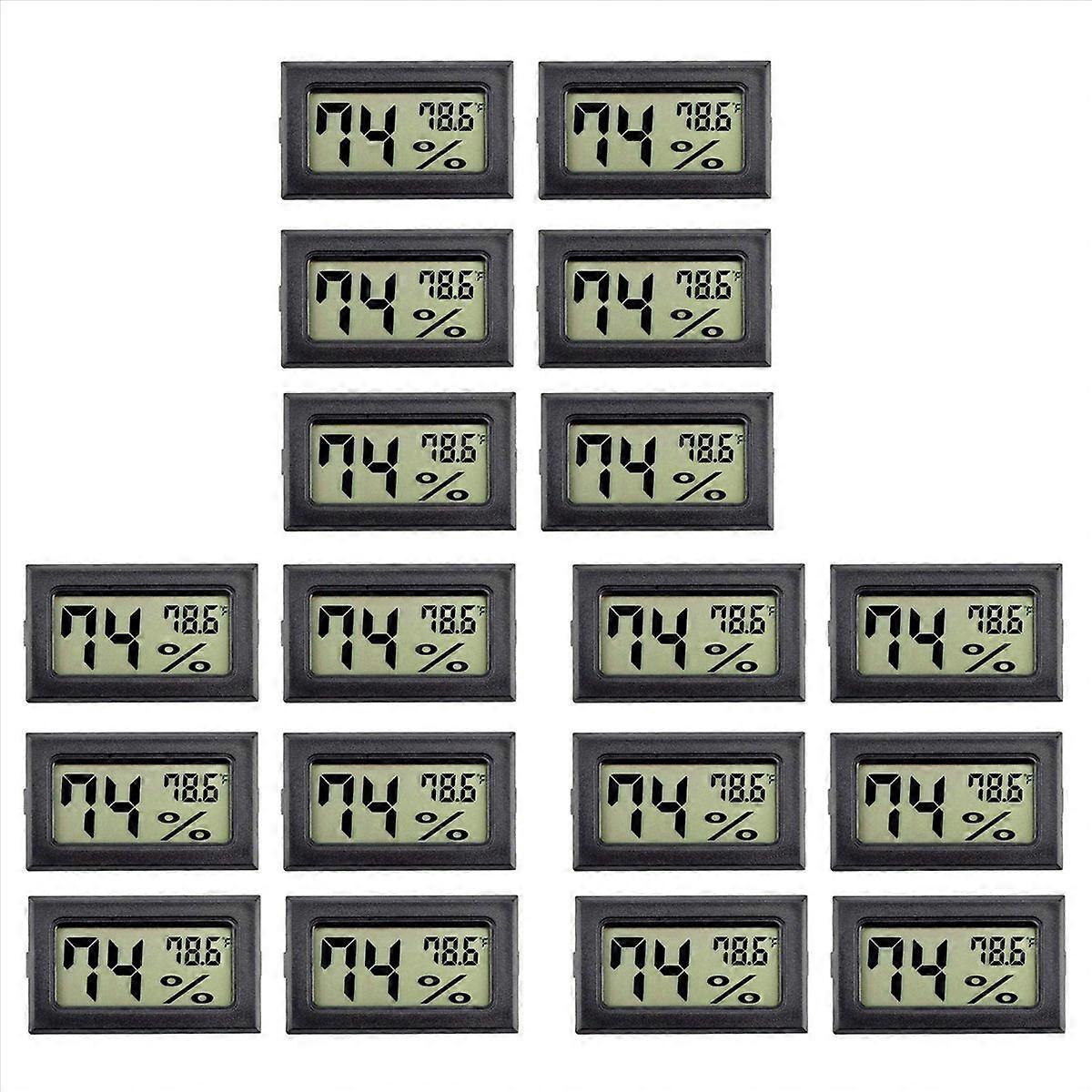 6Pack Mini Hygrometer Indoor Humidity Meter Hygrometer