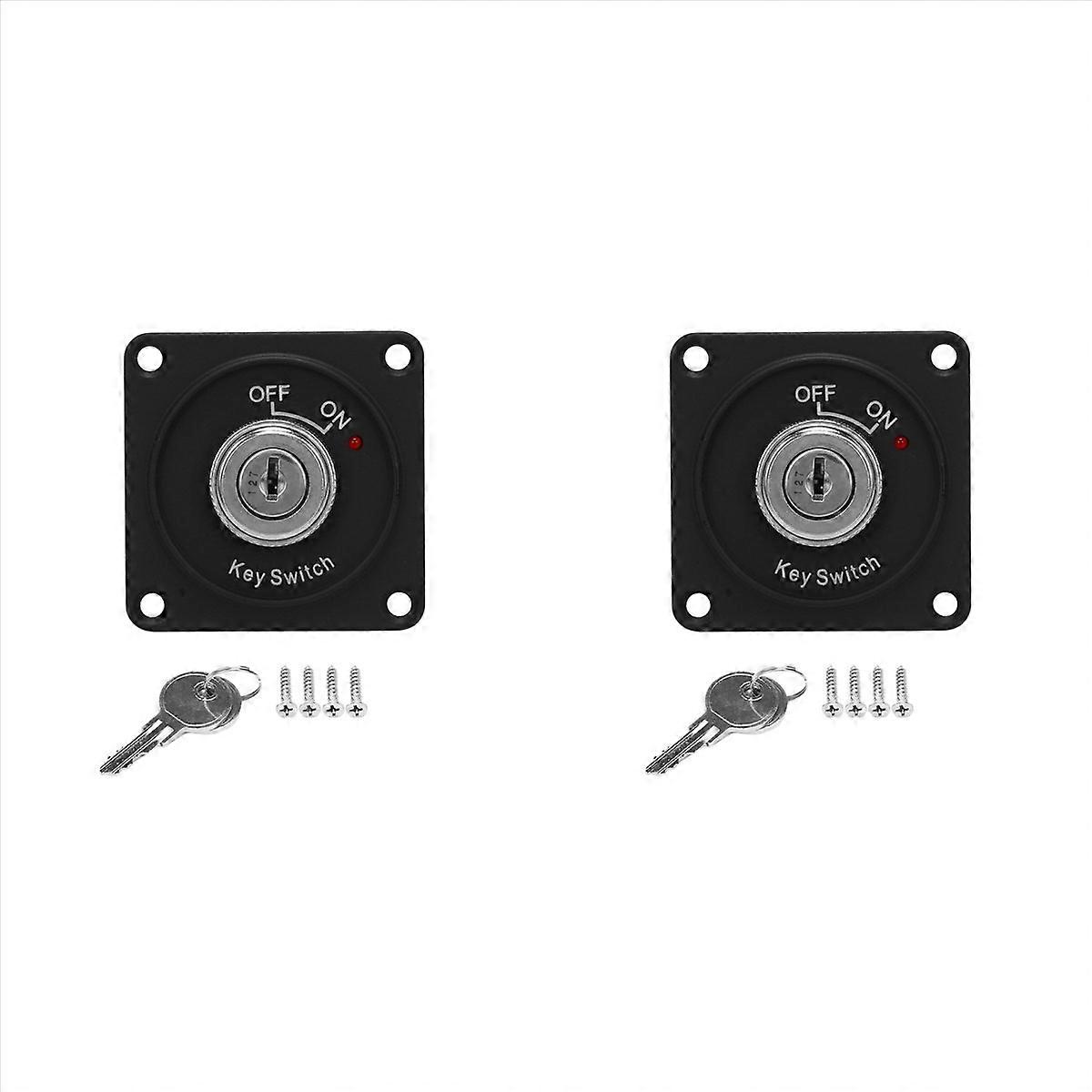 Universal 12V Car Boat Ignition Key Ignition Switch Panel