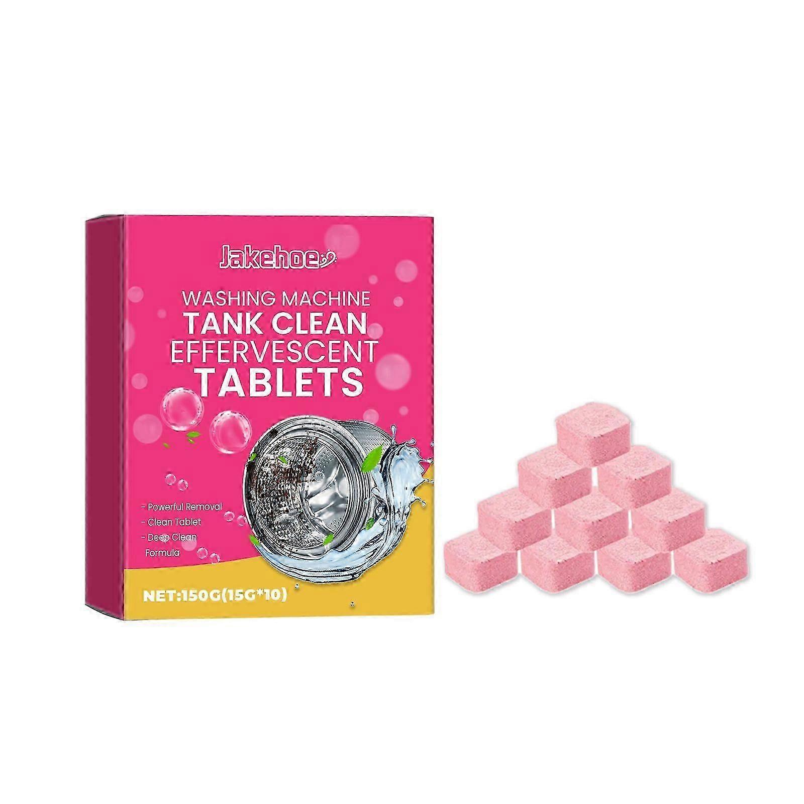 Effervescent Tablets for Washing Machine Cleaning - Odor Removal & Deep Sterilization