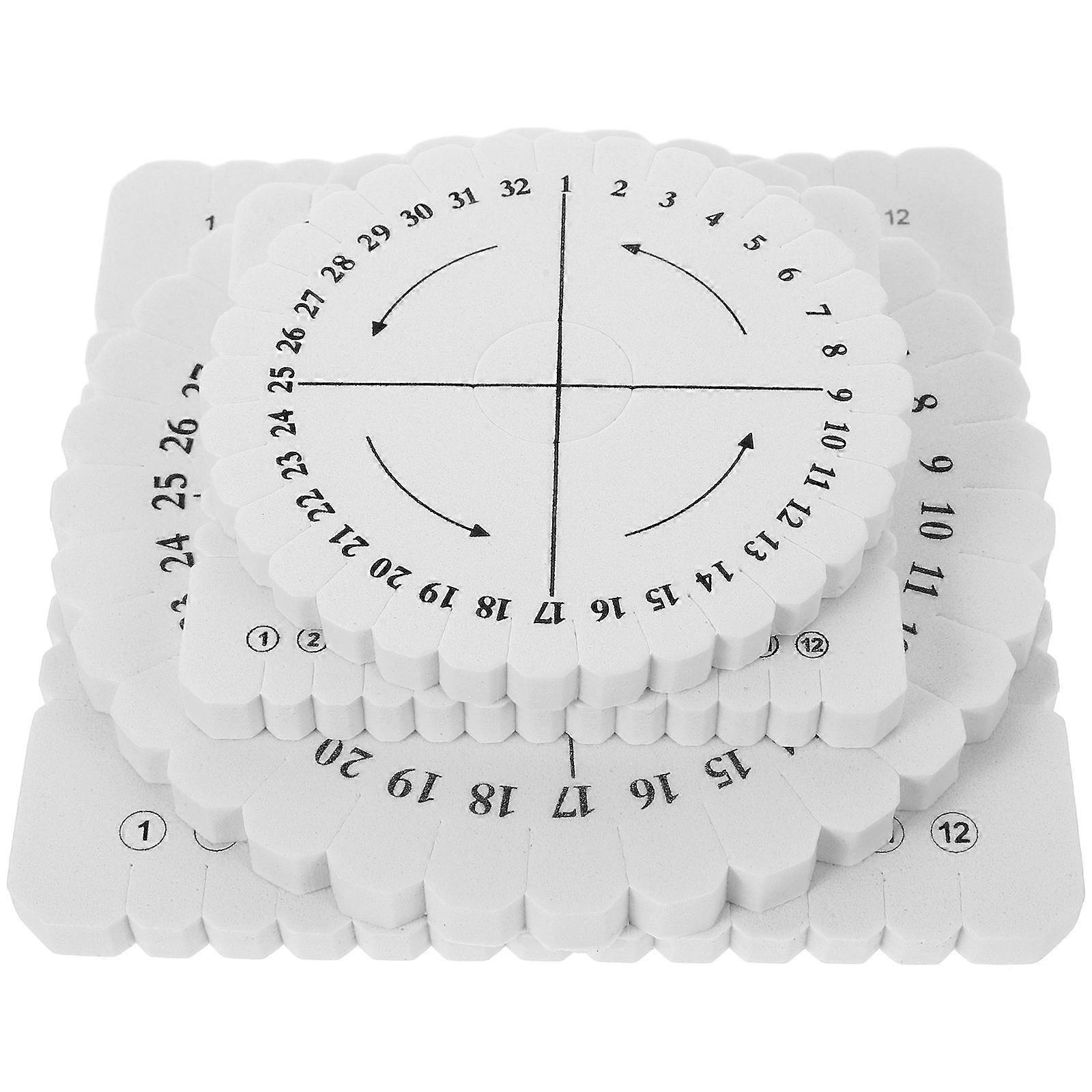 Knitting Rope Tools Weaving Disc for Knitting Use 12Pcs Collection