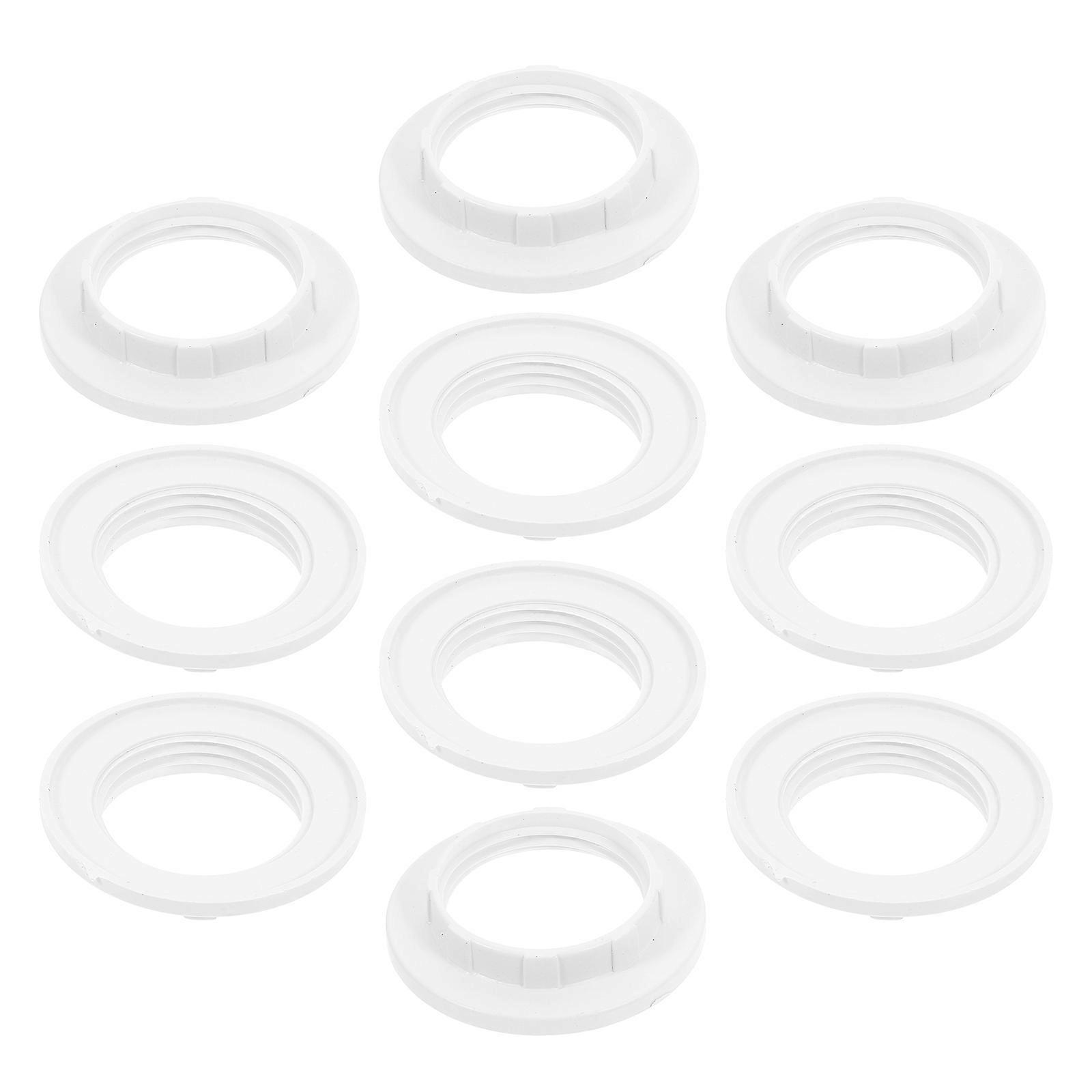 Plastic Lamp Shade Ring Lampshade Adapter for 20Pcs Use