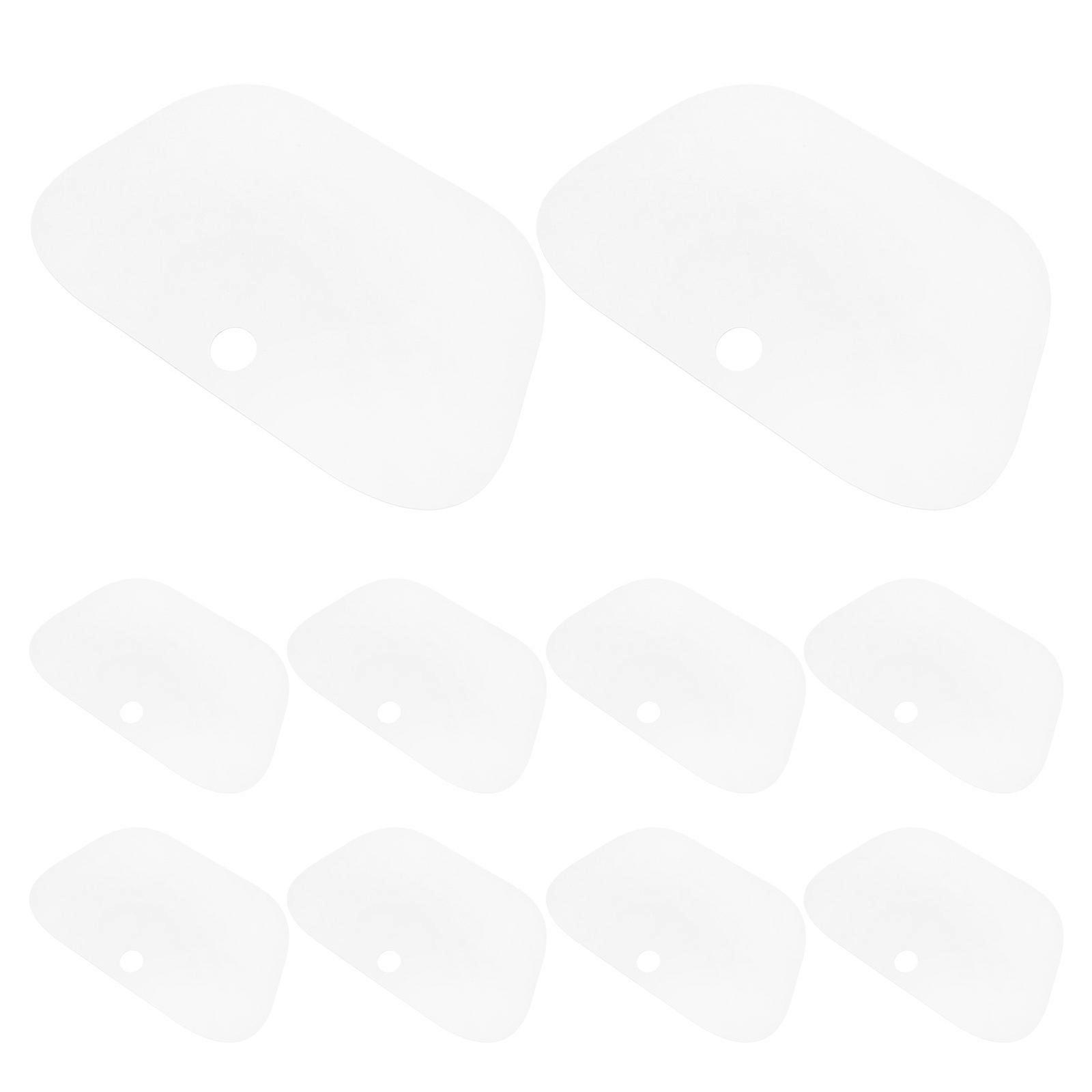 Shoe Shaper Boot Structure Upholders for Tall Boots 10Pcs White PVC