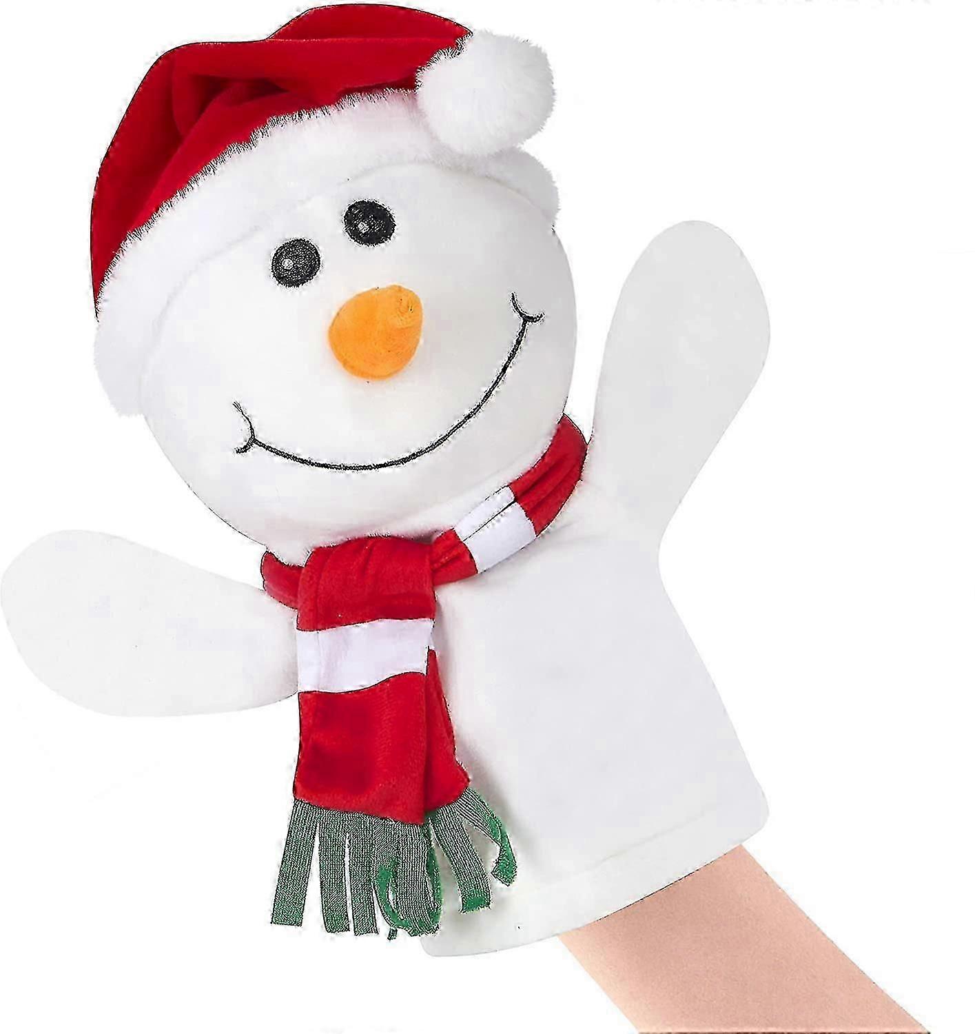 Snowman Hand Puppet Plush Toy