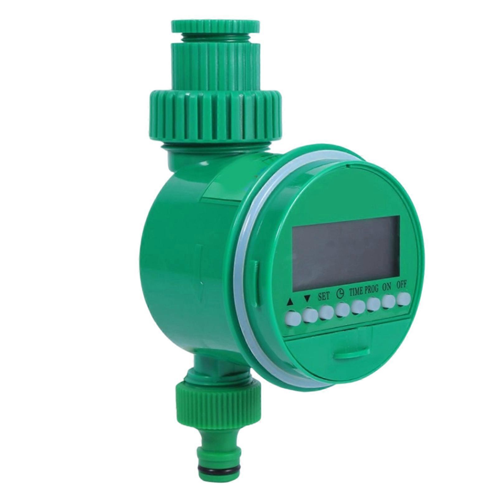 Outdoor Irrigation Timer Constructed from ABS Materials Featuring Waterproof for Reliable Use in Harsh Weather Conditions Multicolor