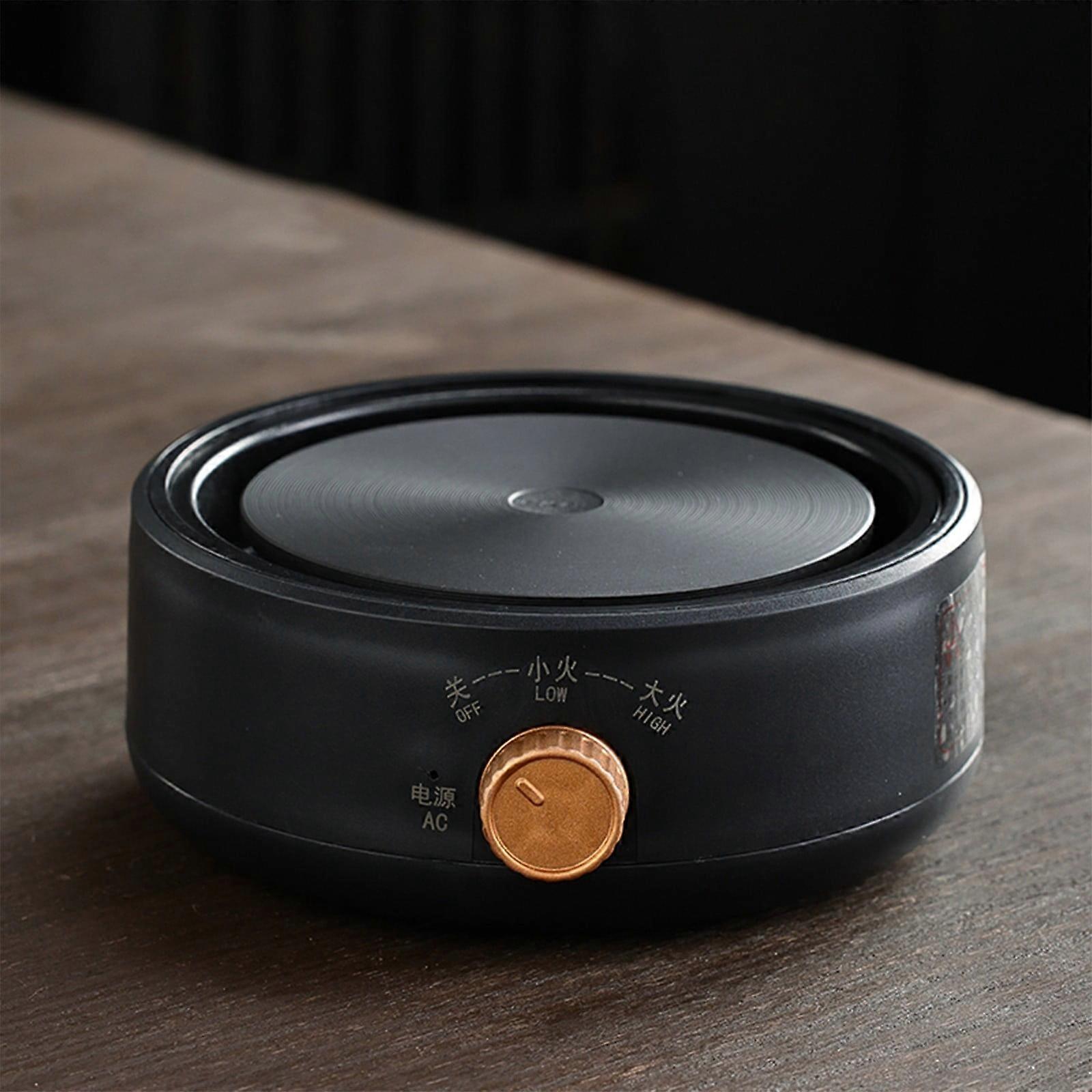 SHIMELE Multi-function Electric Stove - Mini Kettle Heater with 3-Stage Knob, Explosion-proof Panel for Boiling, Simmering & Frying