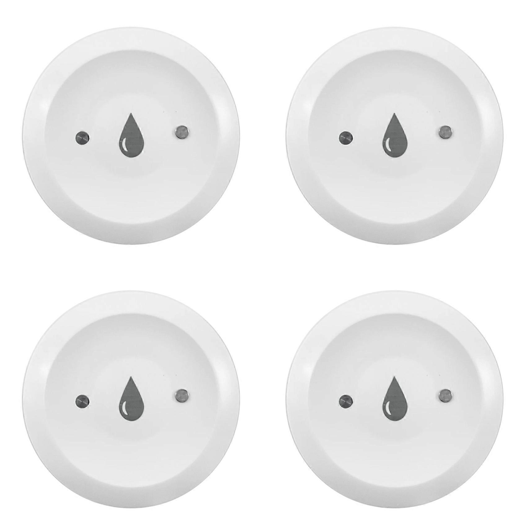 4X Zigbee Water Immersion Sensor Smart Life Leakage Sensor Water Linkage Alarm App Remote Monitoring Water Leak Detector