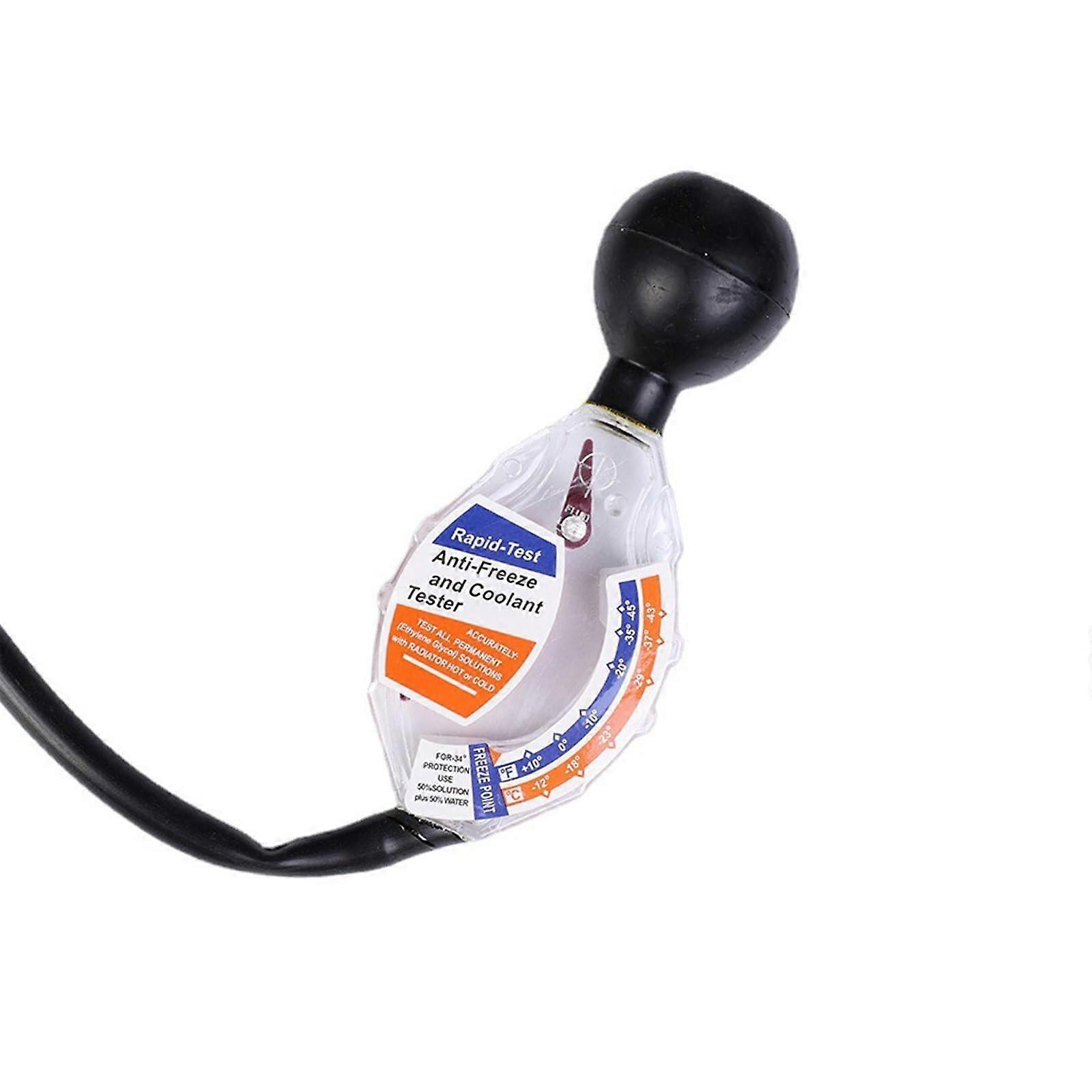 Coolant Tester Dial Type Hydrometer for Accurate Antifreeze Density and Battery Fluid Check