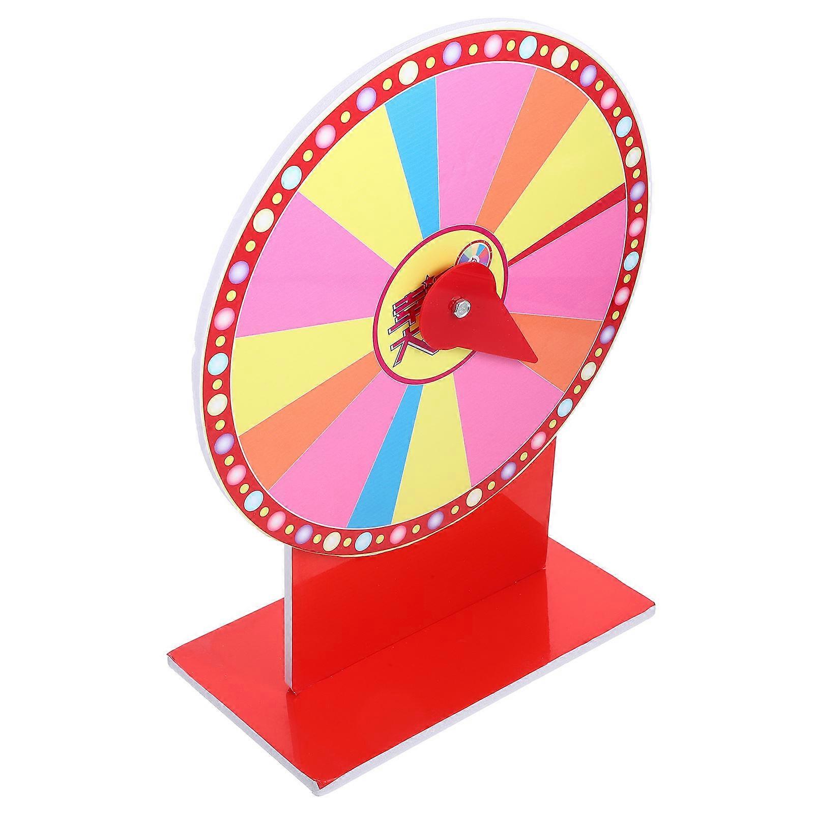Fortune Rotating Prize Wheel for Playing Multi Color Game Wheel Prop
