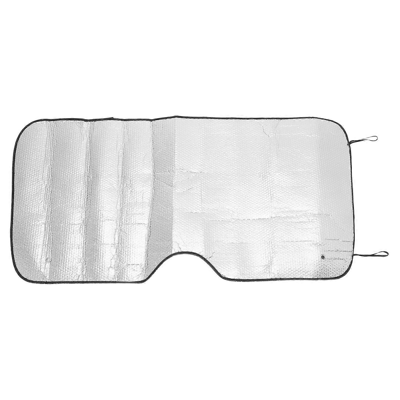 Silver Car Windshield Sun Shade for Uv Protection