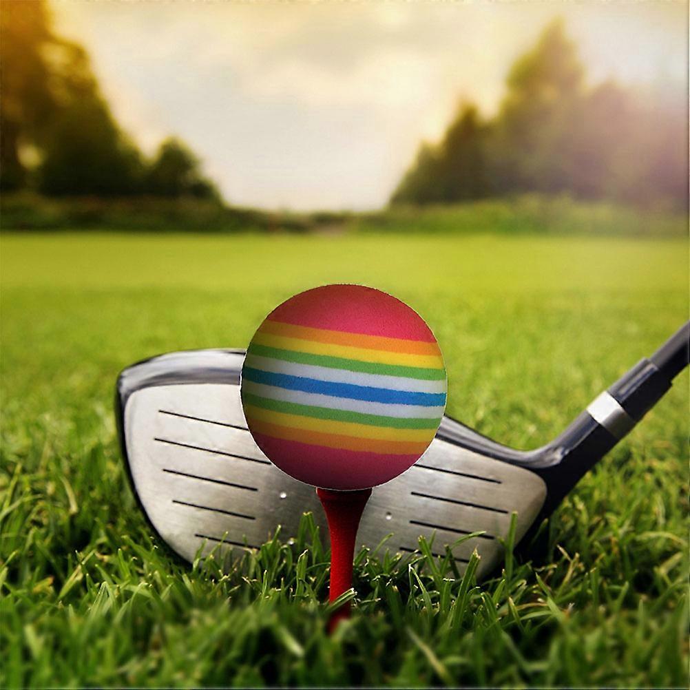 Golfs Rainbow Ball Eva Ball for Golf Practice 20Pcs Pack