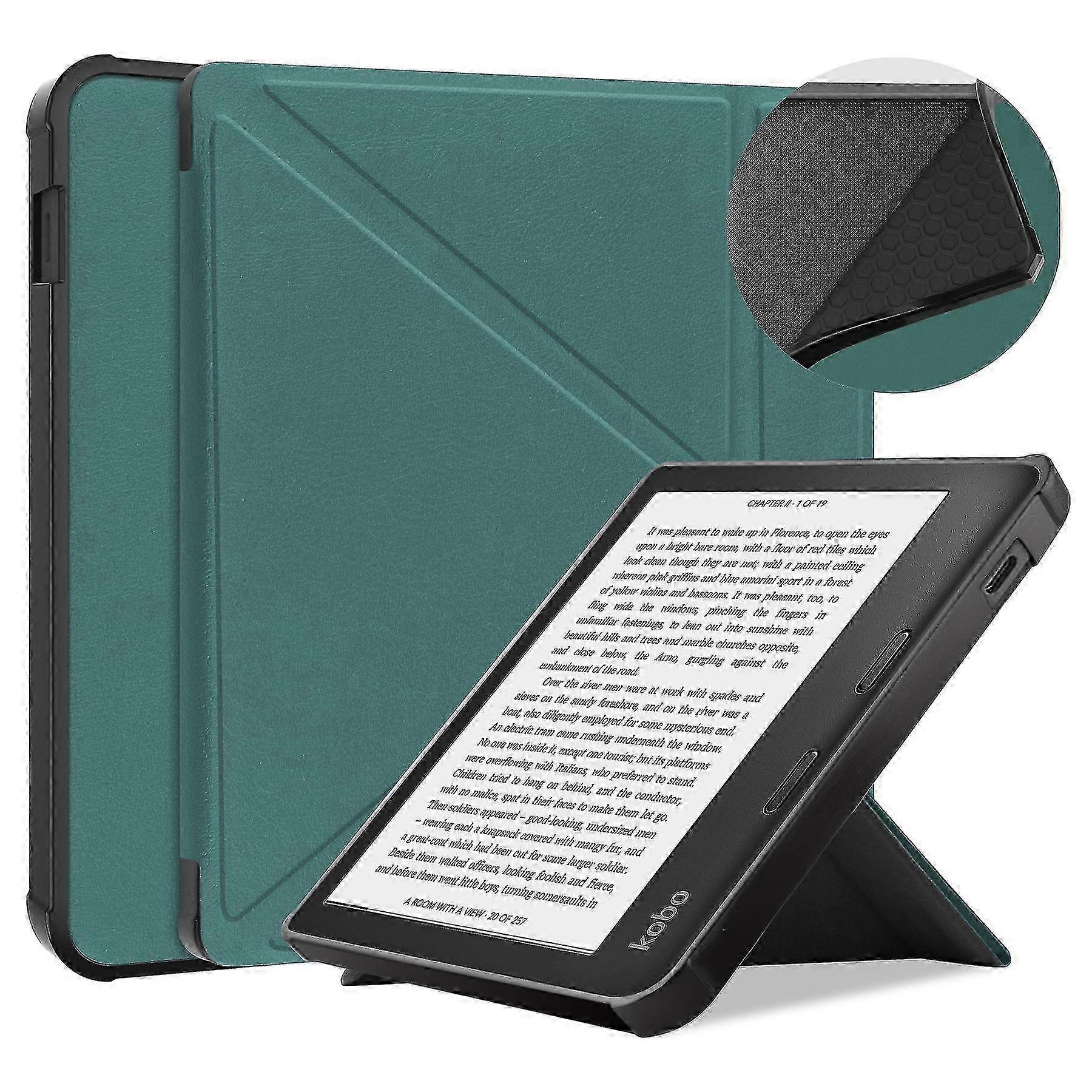 2025 Case Compatible With Kobo Libra 2 - Book Style Pu Leather E-reader Cover Folio Case