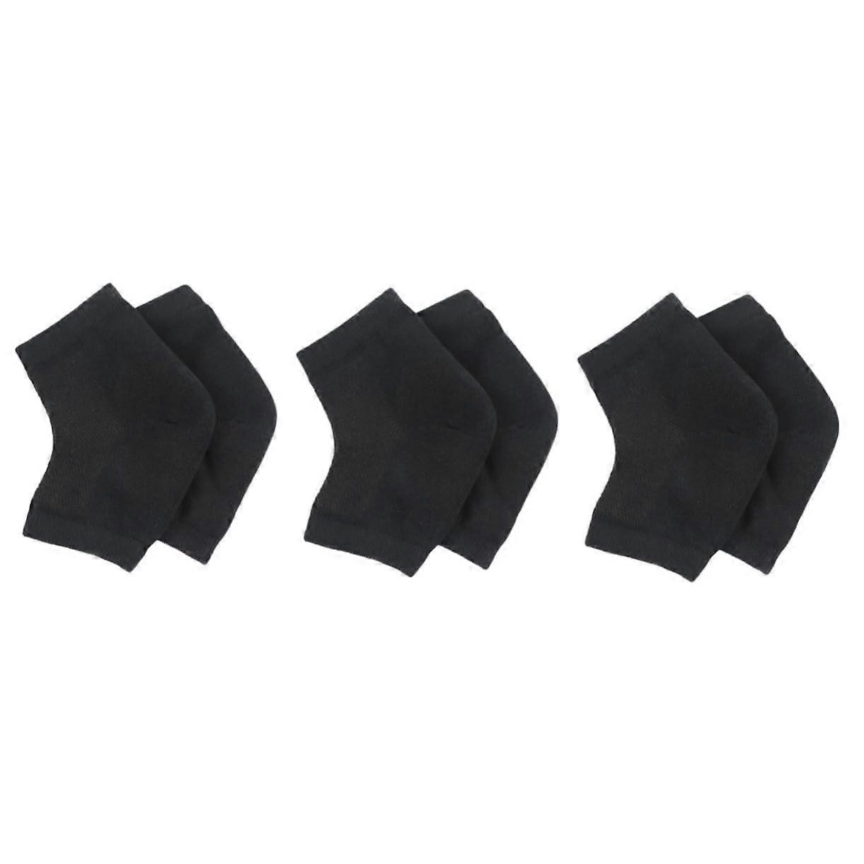 Moisturizing Gel Heel Socks for Cracked Heels with Deep Hydration and Reusable Heel Protector