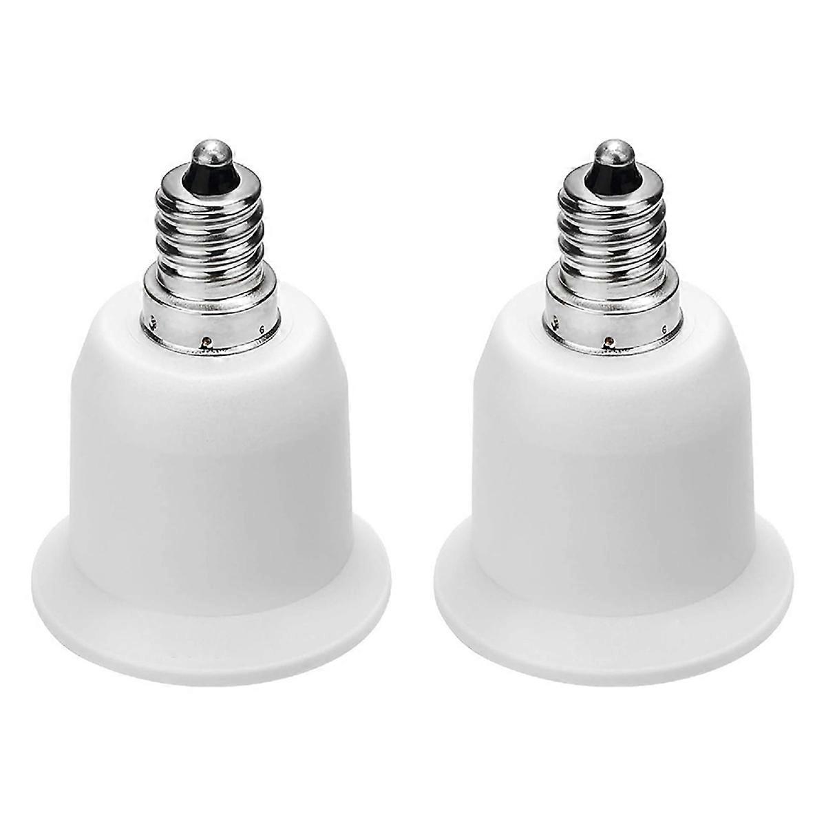 12 Pack E12 to E26 Adapter E12 Light Socket to Medium Base E26 E27 Converter Light Socket Adapter Chandelier Socket