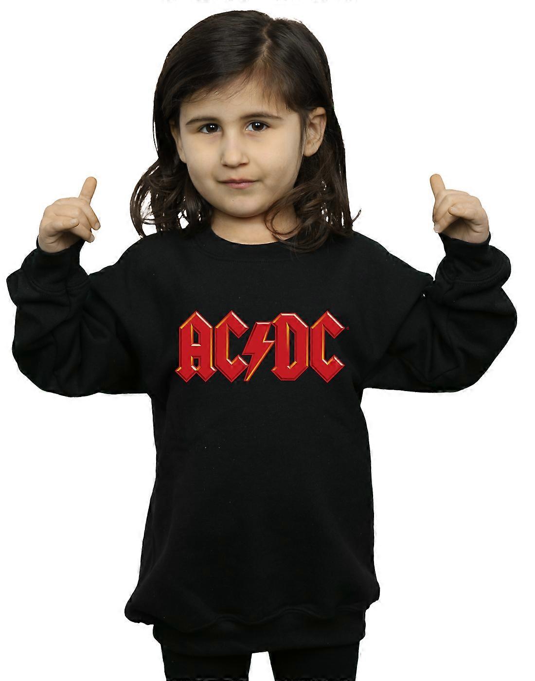 ACDC Mädchen rotes Logo Sweatshirt