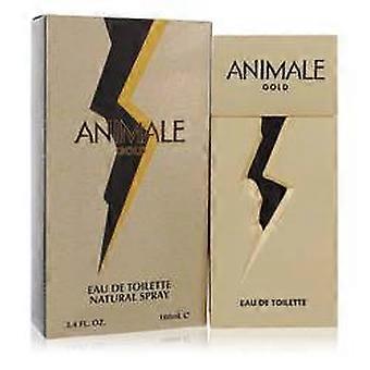  Animale Gold by Animale - Eau De Toilette Spray 3.4 oz - Men 