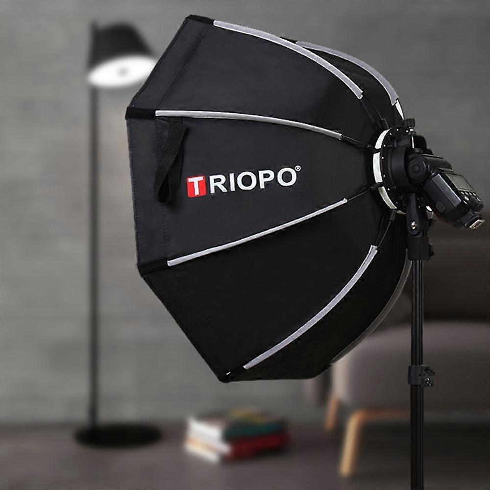 TRIOPO KX65 Hot Shoe Foldable Flash Diffuser Softbox Spotlighting Cloth Photo Diffuser Soft Light Bo