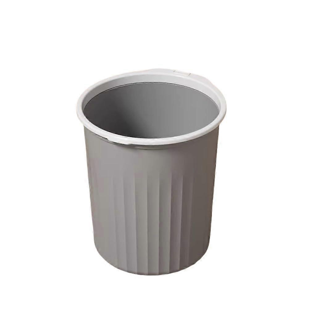 Small Bathroom Trash Can Coverless Easy Access Compact Waste Bin for Kitchen Bedroom or Office
