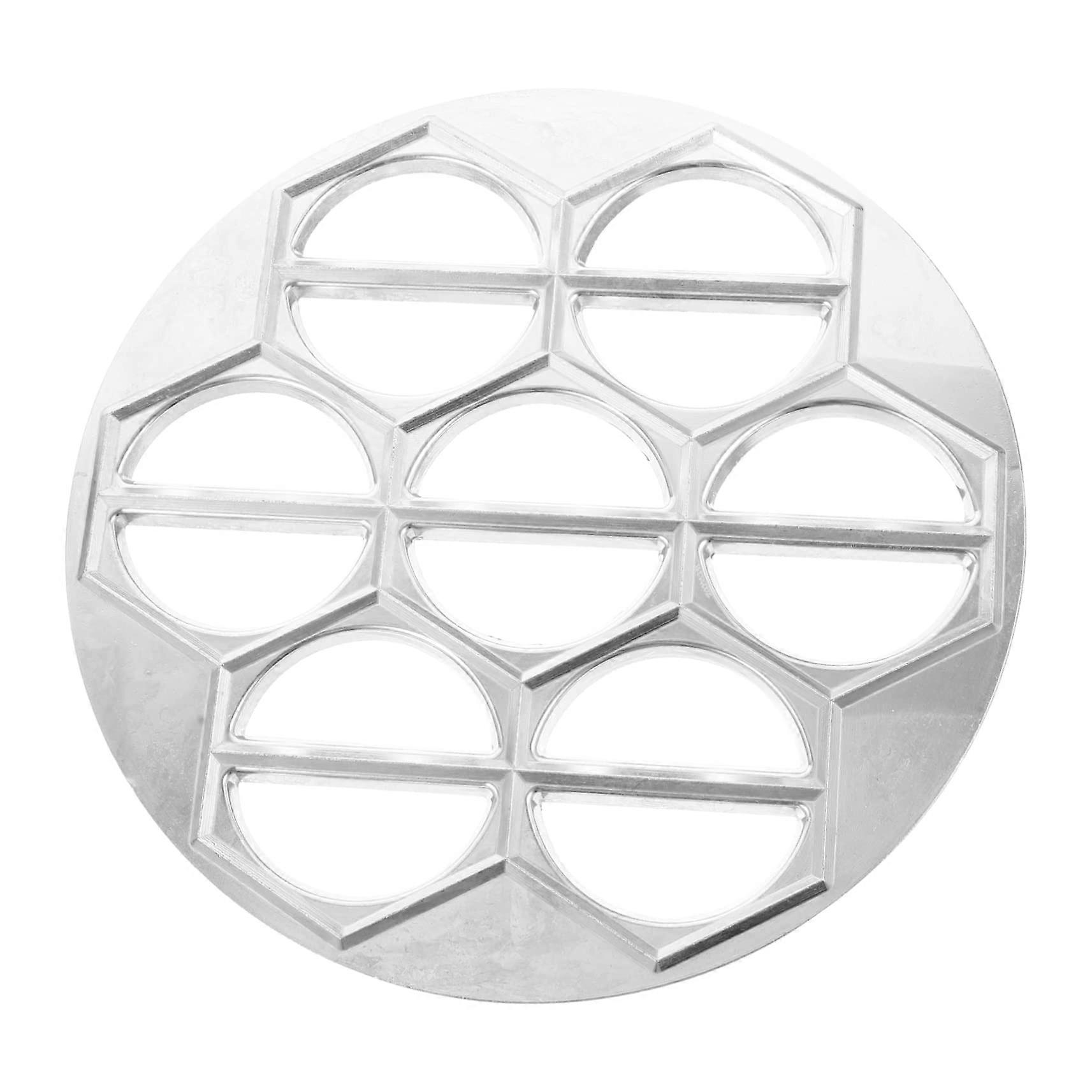 14Hole Aluminum Dumpling Maker Tool Easy Clean Mold for Quick Kitchen Cooking