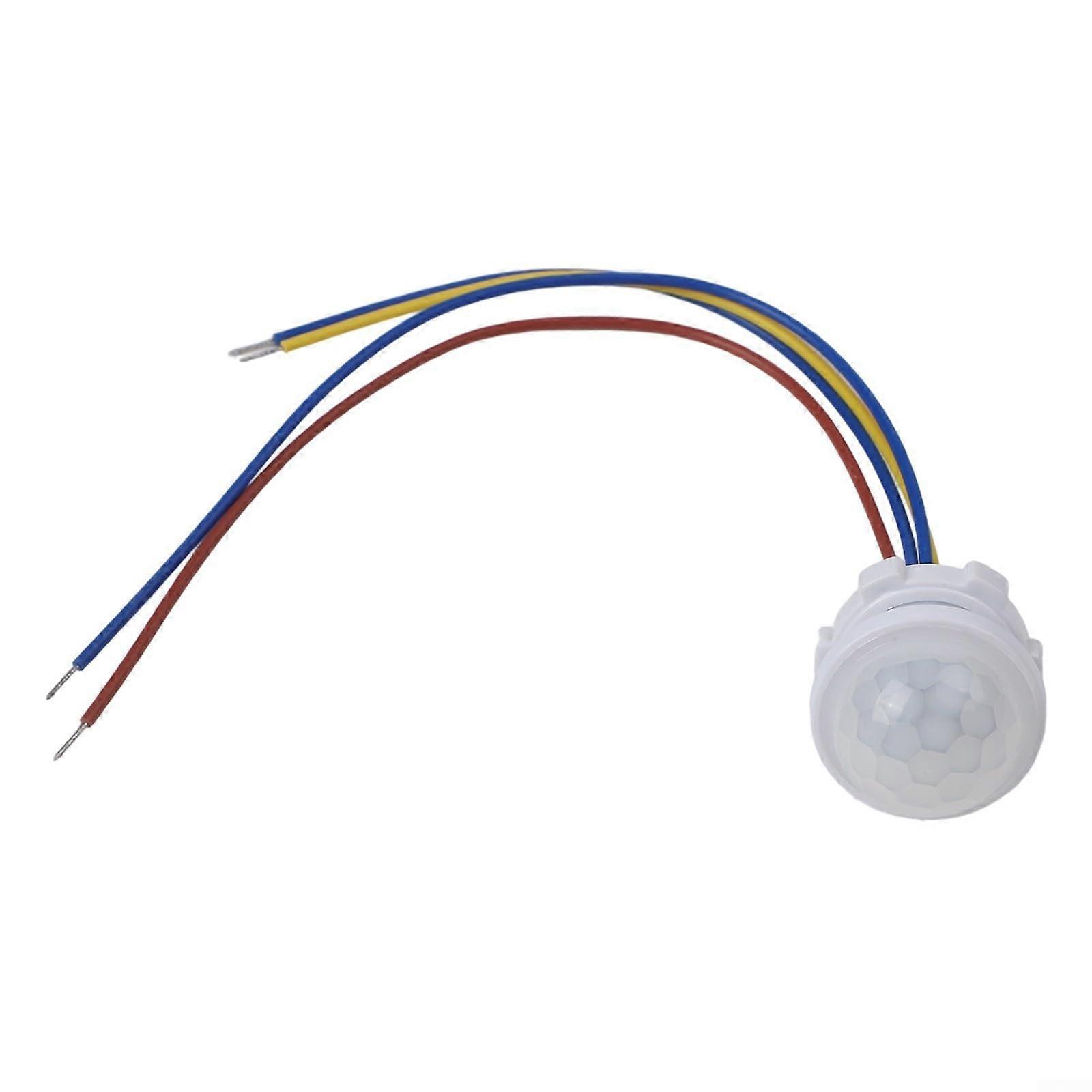 PIR Motion Sensor Light Switch 360° Recessed Ceiling Mount, Auto On/Off, 30s Delay, 120° Angle