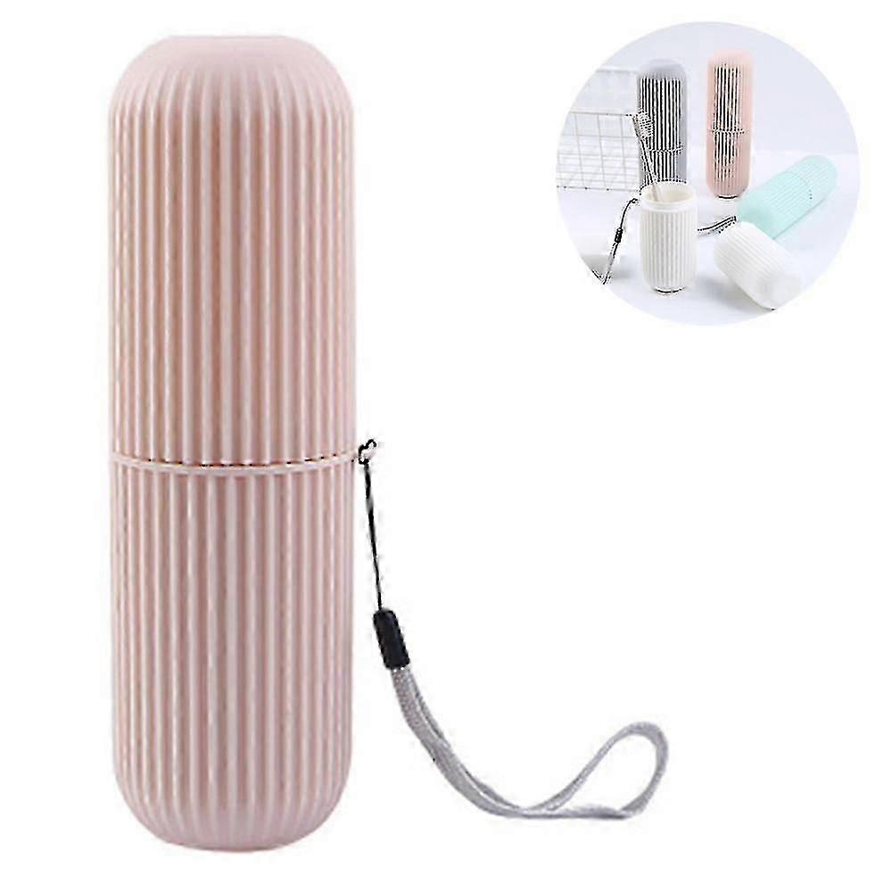 Travel Toothbrush Holder-pink