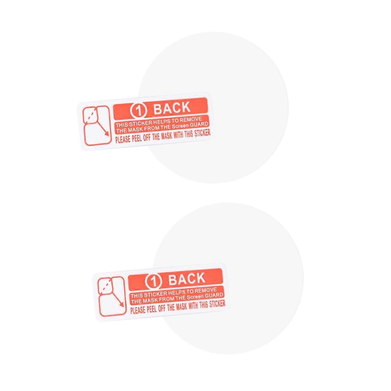 Screen Protector 8pcs Tempered Glass Full Coverage Shockproof AntiFingerprint for Galaxy Watch 46mm