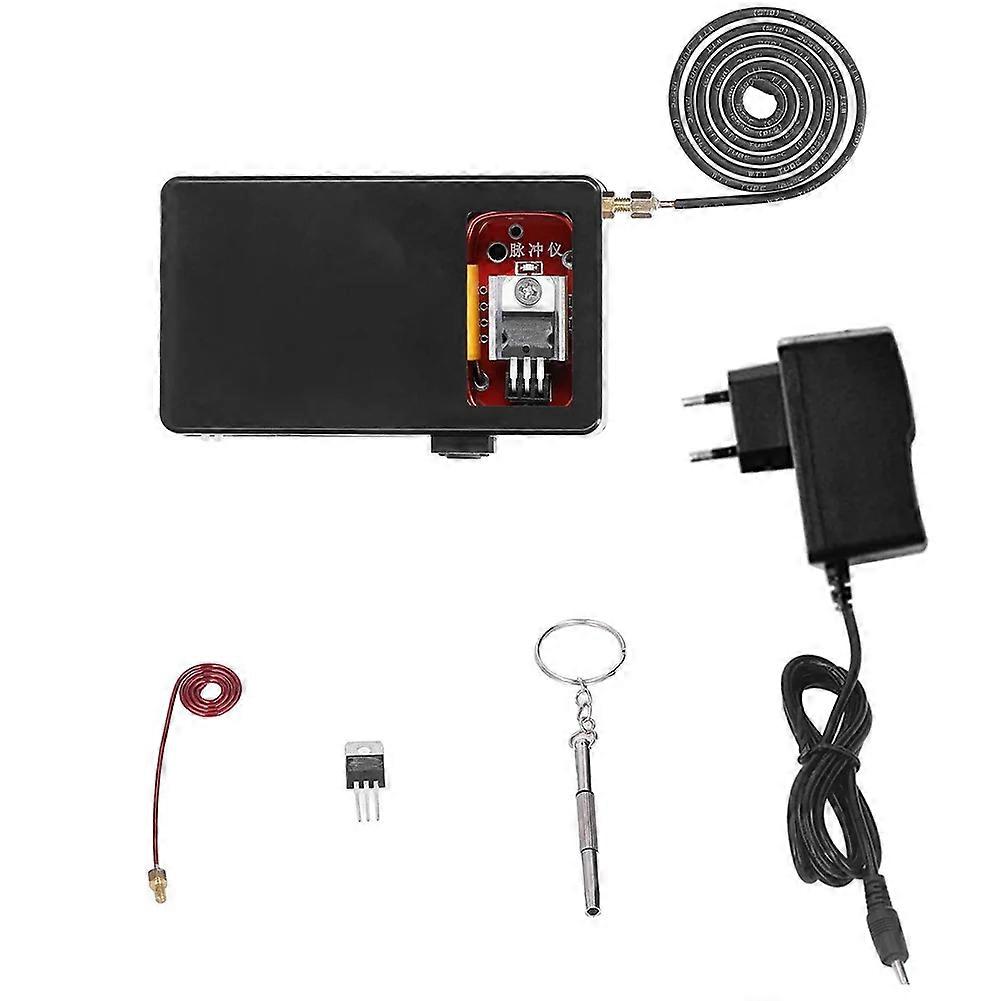 150MHz 95W Multifunctional High Frequency Generator Electromagnetic Pulse Generator Transmitter EU Plug Black