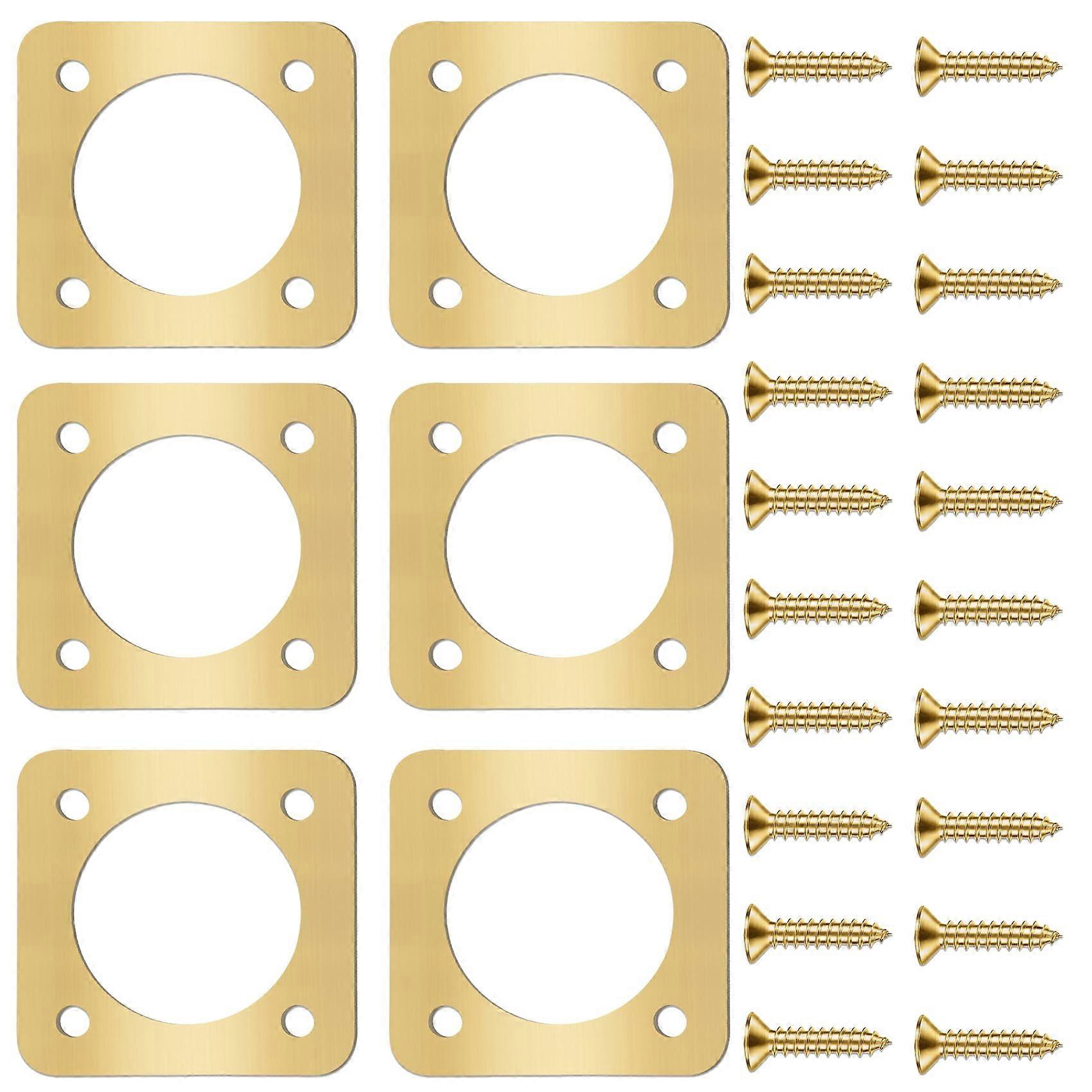 Bird House Hole Protector Copper Guard for Bluebird Nesting Box Weather Resistant 6 Pack