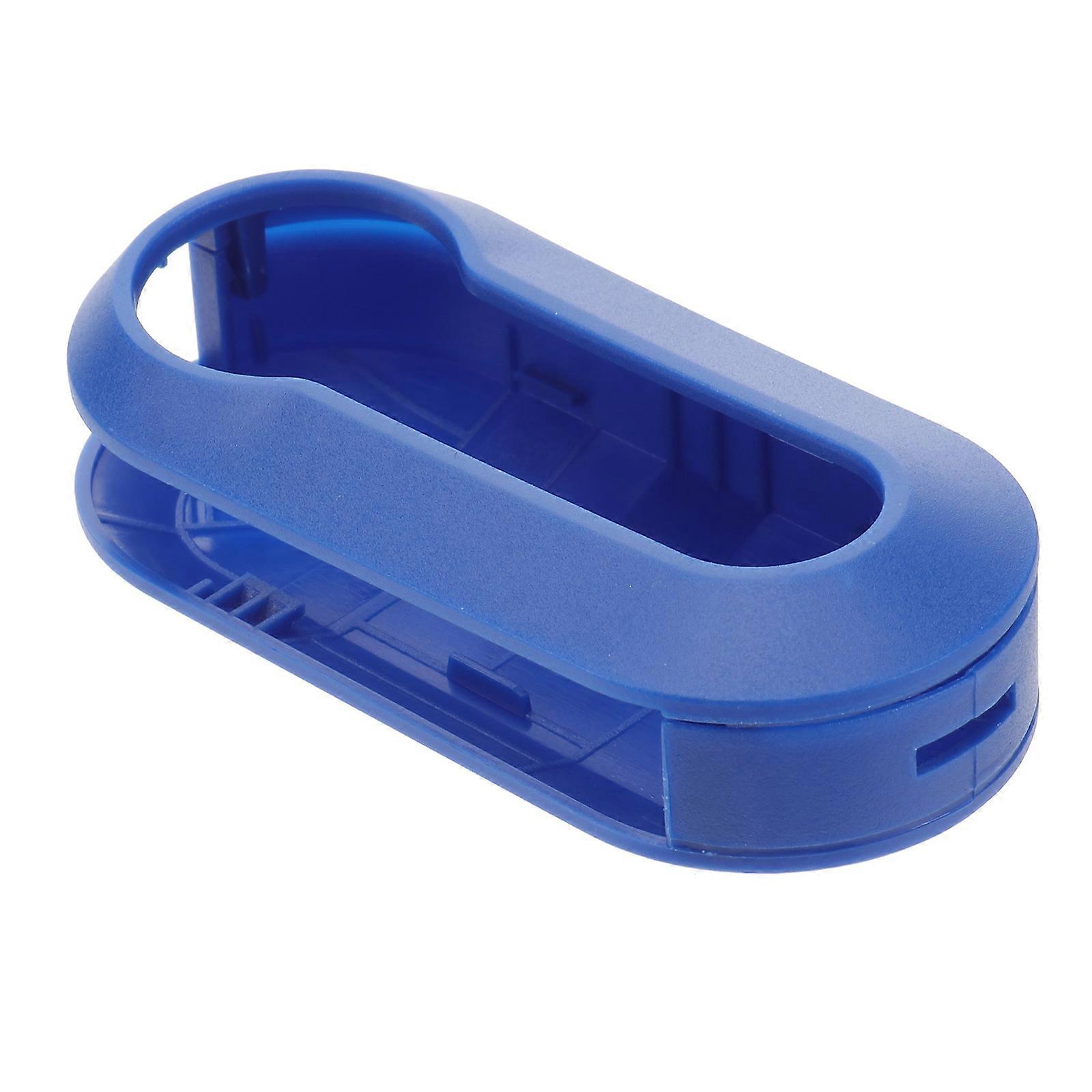 500 Key Case Plastic Cover for One Replacement Blue